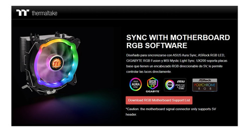 Poderoso Cpu Cooler Argb Amd Am5/am4 Intel Lga1851/1700/1200