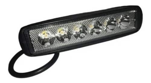 Mini Barra Led 6,5  6w 10-30v Blanco 6led Full Expansión 