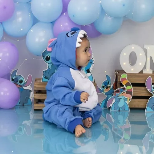 Pijama Lilo Stitch Bebê Tip Top Kigurumi Fantasia