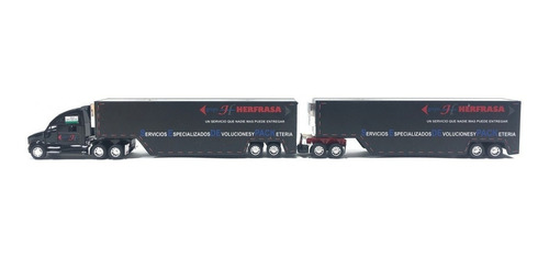 Trailer Kenworth T700 Doble Caja Dolly Full Herfrasa 1:68