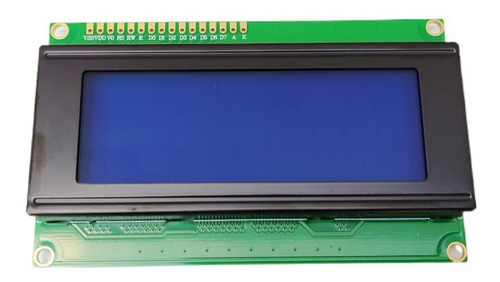 10x Display Lcd 20x4 2004 Backlight Azul Para Arduino C/ Nfe