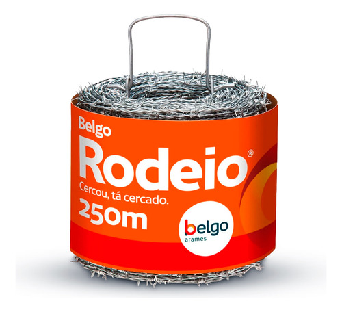 Arame Farpado Fio 16 250m Rodeio - Belgo