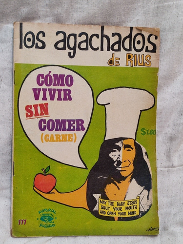 Revista Los Agachados Rius Ed Posada Año 1972