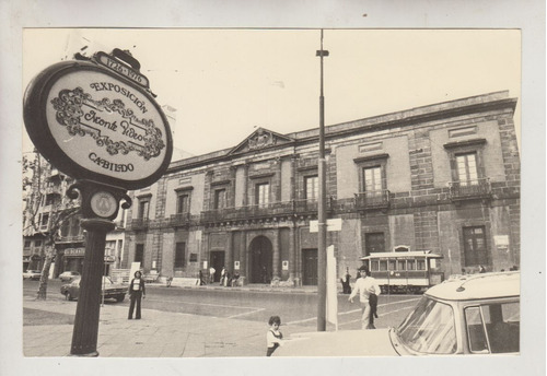 1976 Fotografia Frente Del Cabildo Montevideo En Exposicion