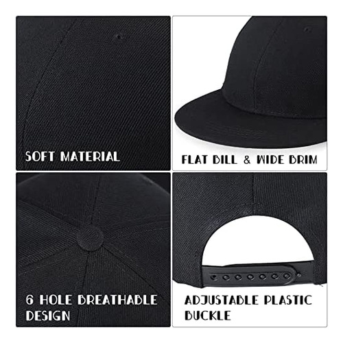 Gorra De Béisbol En Blanco Gorro A Granel Clásico Snapback C