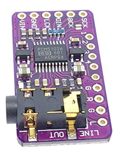 Hiletgo Pcm5102 I2s Iis Sin Perdida De Audio Digital Modul