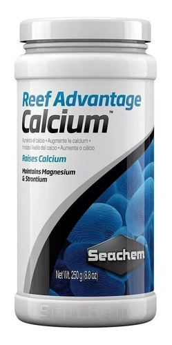 Seachem Reef Advantage Calcium 250g P/ Agua Salgada Full