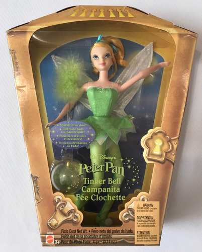 Tinker Bell Campanita Polvo De Hada Resplandeciente Mattel