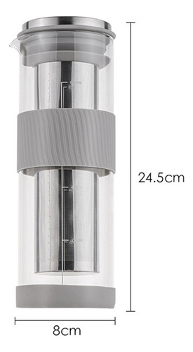 Jarra De Vidrio Con Tapa E Infusor Cold Brew Coffee Maker