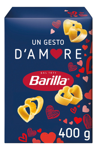 Macarrão Coração Pasta Love Barilla Edição Limitada 400g
