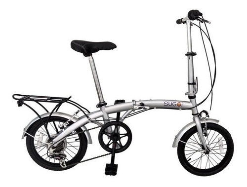 Imagem 1 de 3 de Bicicleta Dobrável Aro 16 Sugoi New Age - Shimano 6v