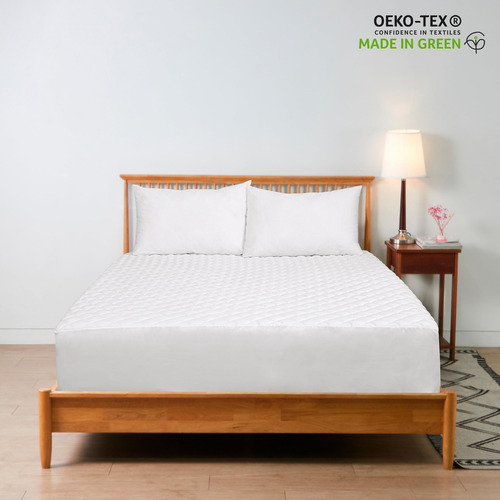 Royale Linens Protector De Colchón Tamaño Queen - Funda De C