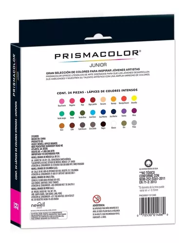 Lápices de Colores Prismacolor Junior Set de 24