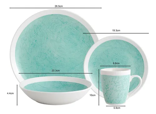 Juego de vajilla home collection hotsell