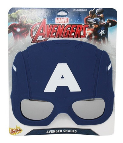 Lentes Capitan America, Para Nino/nina Con Proteccion Uv