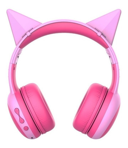 Auriculares Bluetooth Orejas De Gato Limitador Volumen Niños