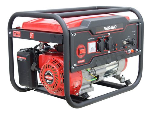 Imagem 2 de 6 de Gerador De Energia A Gasolina 3,6kva Monofásico 110-220v