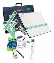 Comprar Kit Pizzini Tablero Dibujo 40x50 Atril 6 Posiciones
