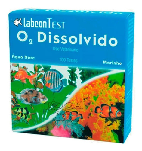 Alcon Labcon Test O2 Dissolvido - 100 Testes