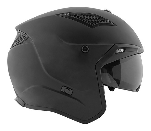 Casco Speed & Strength Ss2400 Solid Negro Mate Para Moto
