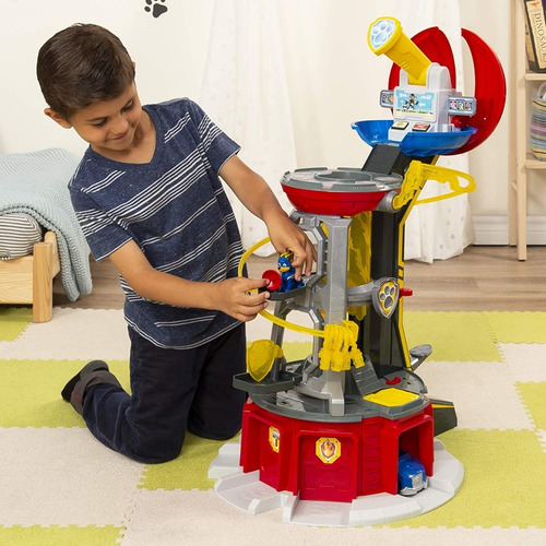 Paw Patrol Torre Gigante Mighty Pups Super Cachorros