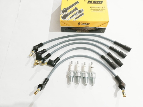 Jgo Cables Bujía + Bujías Datsun Pickup 1800 1988 Al 1993