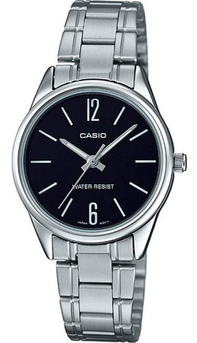 Reloj Casio Quartz Ltpv005 Mujer Acero Inoxidable Full