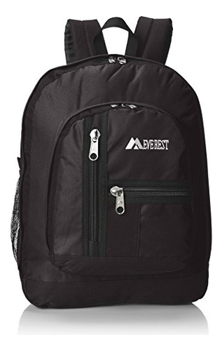 Mochila Everest Doble Compartimento, Negra