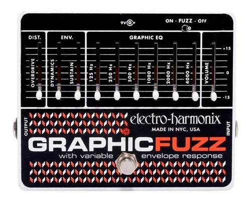 Pedal De Distorsión Electro Harmonix Graphic Fuzz Oferta!!