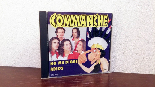 Commanche - No Me Digas Adios * Cd Autografiado Cantante