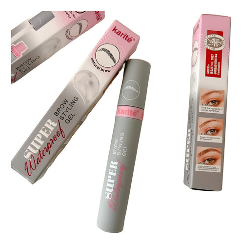 Gel Fijador Para Cejas Waterproof Larga Duración Karite