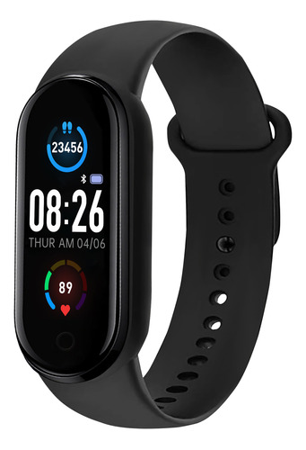 Relógio Digital  Aplicativos Vibra Ala Mi Smartwatch Banda 5