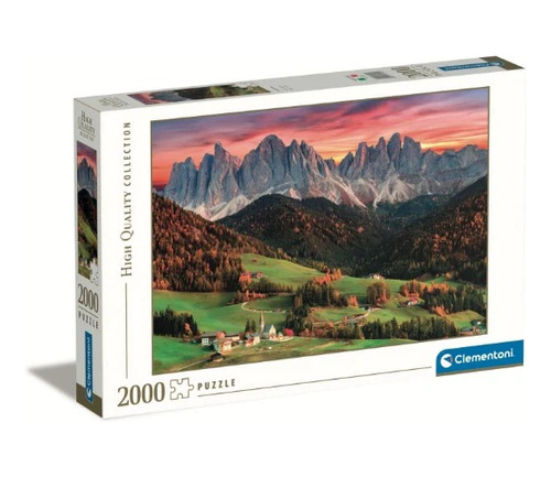 Puzzle Clementoni 2000 Piezas Valle De Funes Italia