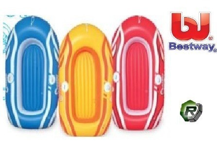 Bote Inflable Bestway 155cm X 97cm - Con Remos Pileta Oferta