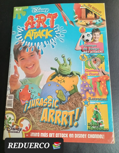 Revista Art Attack N° 4 Disney 