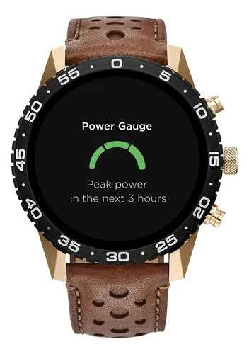 Smartwatch Citizen Cz Smart Pq2 44mm Gps Ibm Watson Dourado