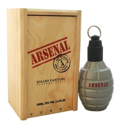 Perfume Arsenal Grey Edp Gilles Cantuel 100ml Factura A Y B