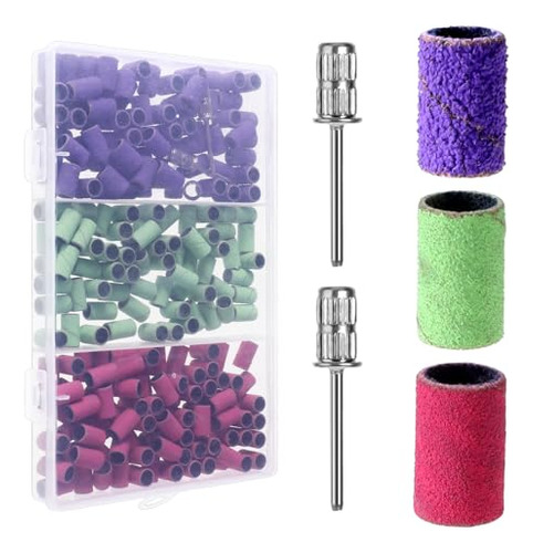 Bandas De Lijado Para Taladro De Uñas, 180 Bandas De Lijado