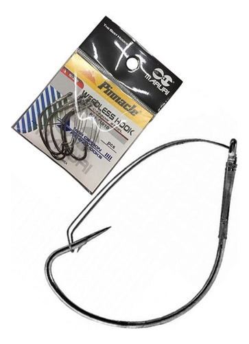 Anzol Pinnacle Anti Enrosco Weedless N3/0 C/5un Rios E Mares