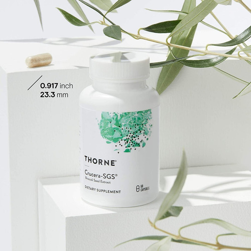 Thorne Crucera Sgs Sulforaphane Semilla Brocoli X 60caps
