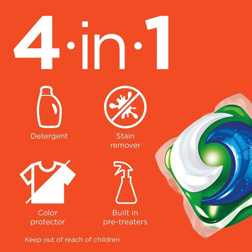Detergente En Cápsulas Con Ultra Oxi Tide 2.78 Kg