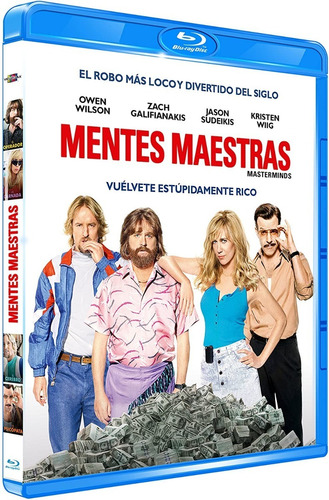 Mentes Maestras | Blu Ray Owen Wilson Película Nueva