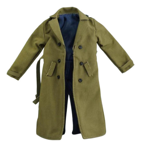 Gabardina Con Figura De Mujer A Escala 1/12, Disfraz De