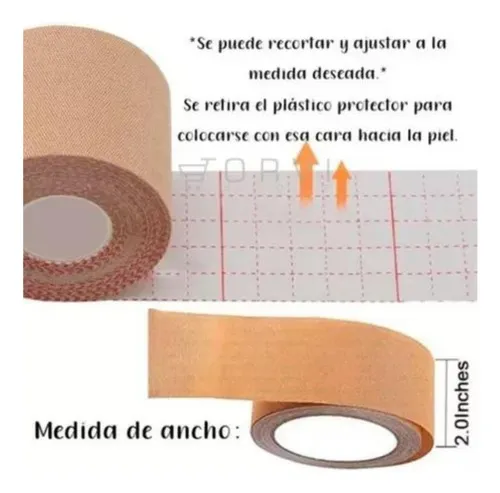 Cinta Levanta Busto Seno Adhesiva Invisible Push Up