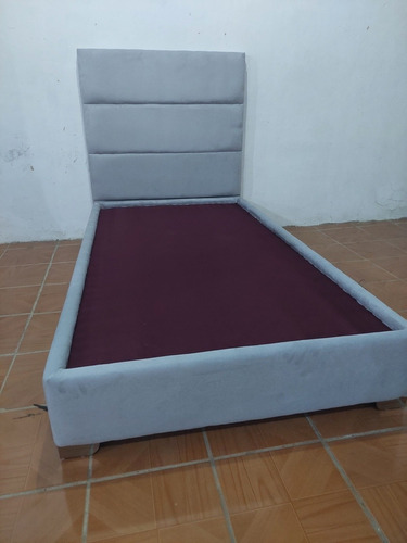 Box Spring Y Copete Individual 