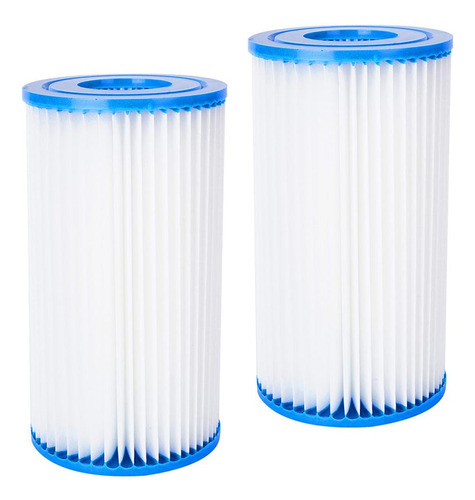 2x Cartuchos De Filtro De Agua De 20 Cm Filtro De Bomba De