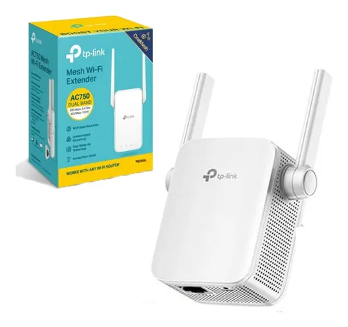 TP-Link Extensor WiFi AC750 (RE215), cubre hasta 1500 pies cuadrados y 20  dispositivos, repetidor inalámbrico de doble banda para el hogar