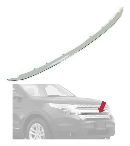 Hecasa Moldura Rejilla Para Ford Explorer Base Limited Xlt