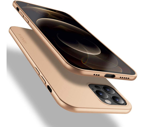 Funda X-level Para iPhone 12 Pro Max Gold