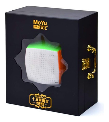 Cuberspeed Moyu - Cubo De Velocidad Sin Pegatinas De 15 X